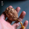 蘇小北老山檀香木手把件招財(cái)貔貅富甲天下龍龜金蟾掛件紅木吊墜文玩擺件 圓貔貅-印度老山檀【小北推薦】 曬單實(shí)拍圖
