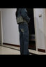 JVH香港潮牌闊腿褲牛仔套裝女 2025春季新款復(fù)古漸變牛仔外套直筒褲 牛仔上衣+藍色牛仔褲 S 100斤以內(nèi) 曬單實拍圖