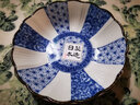有谷窯 日本進(jìn)口陶瓷飯碗面碗菜盤(pán)日式瓷器青花麻葉系列釉下彩碗碟 青花麻葉15cm面碗5.9英寸 曬單實(shí)拍圖