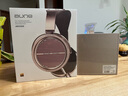 auneAR5000琉璃耳機頭戴式hifi發(fā)燒立體聲電競游戲監(jiān)聽電腦錄音無損音樂女毒3.5/4.4mm有線動圈大耳 黑色 AR5000+ARU1 曬單實拍圖