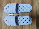 杜路亞亞旅行折疊拖鞋男女士便攜防滑旅游酒店出差可洗澡浴室涼拖沙灘必備 淺藍色 37-39碼 曬單實(shí)拍圖