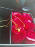 中國(guó)黃金（CHINA GOLD）蛇本命年黃金項(xiàng)鏈女足金生肖紅瑪瑙吊墜七夕情人節(jié)禮物送女朋友 足金紅瑪瑙蛇吊墜【贈(zèng)銀鏈】【紀(jì)念品】 曬單實(shí)拍圖