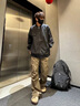 OEMG美式cleanfit棒球服外套男生春秋夏潮牌痞帥青少年飛行員夾克男 黑色 XL 【建議135-150斤】 曬單實拍圖