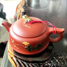 承韻尚樽（VHUNSZON）宜興紫砂壺茶具套裝泡茶壺原礦大紅袍荷塘月色功夫茶具送禮高檔 一壺5杯加公道杯套裝（180ml） 曬單實(shí)拍圖
