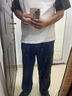 太平鳥(niǎo)男裝牛仔褲夏寬松錐形牛仔男生復古水洗運動(dòng)藍色長(cháng)褲 藍色（寬松錐型） 32 曬單實(shí)拍圖