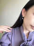 京禮京達和田玉耳環(huán)女s925銀蝴蝶耳釘耳墜生日禮物女生實(shí)用高端送女朋友 雪蝶語(yǔ)和田玉耳環(huán)【禮盒】 曬單實(shí)拍圖