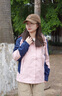 西域駱駝（VANCAMEL）風(fēng)衣男女裝防風(fēng)保暖單層沖鋒衣休閑工裝夾克運動(dòng)登山服春秋款外套 1858粉色-女 M 曬單實(shí)拍圖