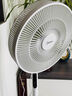美的（Midea）【幸運草安睡風扇SE】直流變頻輕音家用立式遙控電風扇柔風落地扇臺式桌面大風量一級能效輕羽扇 曬單實拍圖