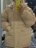 妙奕嘉棉服女秋冬季2024新款女裝外套棉衣棉襖羽絨棉服女士短款高級時(shí)尚 韓版寬松連帽棉服【米色】 M 【建議110-130斤內】 曬單實(shí)拍圖
