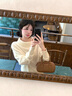 LDBE半高領(lǐng)毛衣女秋冬10027658677802新款設(shè)計(jì)感不規(guī)則軟糯松弛感慵懶 杏色 M 曬單實(shí)拍圖