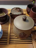 洛湘 宜興紫砂杯名家純手工功夫茶杯家用泡茶杯高端蓋杯帶內(nèi)膽辦公杯 吳春艷作品精選（歡喜內(nèi)膽款） 曬單實(shí)拍圖