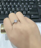 AVHE白18K金鉑培育鉆石王室莊園戒指女款一克拉求結(jié)婚禮物七夕真鉆戒 18K金王室莊園-20分D色VVS 曬單實拍圖
