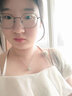 鹿戀s999足銀和田玉福袋項鏈女圣誕禮物爆款國風(fēng)新中式小眾錢(qián)袋鎖骨鏈 白金色 曬單實(shí)拍圖