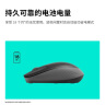 罗技（Logitech）M190 无线鼠标 笔记本电脑商务办公家用全尺寸光电鼠标 适用中大手型 红色 实拍图