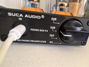 SUCA AUDIO聲優(yōu)創(chuàng  )P4黑膠唱機前置MM動(dòng)磁唱頭放大器AUX膽前級HIFI發(fā)燒膽唱放 黑色【配美國5654W電子管】 曬單實(shí)拍圖