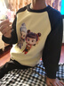 迪士尼（DISNEY）哪吒童裝衛衣套裝2025春秋新款兒童衣服中小童2歲男女寶運動(dòng)裝潮3 A007哪吒敖丙+XT001小小沖鴨褲黑 130 【身高120-130CM】 曬單實(shí)拍圖