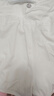 徽格兒后口袋速干運(yùn)動(dòng)短褲女防走光網(wǎng)紅專(zhuān)業(yè)訓(xùn)練馬拉松跑步三分褲夏季款 白色短褲 XL 曬單實(shí)拍圖