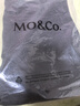 MO&Co.牛仔褲秋微彈小直筒黑色顯瘦九分褲MBD3JENT09 牛仔黑色 L 28 曬單實拍圖
