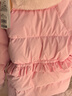 MiniPeace太平鳥(niǎo)童裝冬新女童羽絨服FBACE4D12 花束粉 160cm 曬單實(shí)拍圖