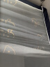 南极人（NanJiren）大学生蚊帐宿舍床帘上铺下铺寝室强遮光床帘支架一体式全封闭 寝梦-藏蓝鲸【四面遮光】 0.9米宽 X1.9米长X 高1.1米上铺 实拍图
