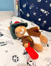 比得兔（Peter Rabbit）英國經(jīng)典童話公仔娃娃抱枕毛絨玩具彼得兔子玩偶嬰兒玩具生日禮物 本杰明25cm 25*18*16 曬單實(shí)拍圖