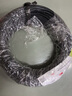 德力西（DELIXI）電線(xiàn)電纜BVR0.5-1平方軟線(xiàn)銅芯電線(xiàn)國標銅線(xiàn)單芯7股軟銅線(xiàn)100米 黑色100米 0.5（B）（7/0.3）100m 曬單實(shí)拍圖