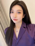 BOGLIA紫水晶項鏈女2024新款奢侈時尚首飾鎖骨鏈吊墜生日禮物送女友老婆 紫水晶項鏈 曬單實拍圖