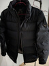 柒牌立領(lǐng)三防拒水羽絨服男冬季新款時(shí)尚百搭厚款冬裝保暖男士外套 深灰 M (170) 曬單實(shí)拍圖