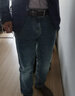 Prato Lee男士黑色牛仔褲男修身小腳褲男彈力修身褲男褲男生休閑黑色褲子男 黑色 31 曬單實拍圖