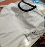 百圖betu女裝夏季新款T恤民族風(fēng)復古刺繡流蘇撞色上衣女2404T15 白色 M 曬單實(shí)拍圖