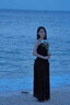 TAOROUSI吊帶連衣裙女夏季新款女裝法式欲設計感小眾荷葉邊性感小黑裙子 黑色 M 曬單實(shí)拍圖