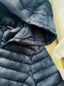 TOMMY HILFIGER【輕暖90絨】冬季女裝休閑通勤絎縫刺繡合身連帽羽絨服外套02259 藏青色DW5 S （推薦：100-115斤） 曬單實(shí)拍圖