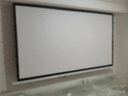 竹者【音響款】8K嵌入式天花幕布投影儀屏幕布家用高清電動遙控升降玻纖金屬抗光隱藏式貼墻幕 120英寸【包安裝】 【拉線款：音響+聯(lián)動+AI語音】8K納米白軟 曬單實拍圖