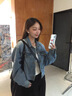 LNERATO露娜依蕾托新紀元少女系列貨幣符號雙層項鏈女疊戴鎖骨鏈 銀色 曬單實拍圖