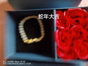 中國黃金（CHINA GOLD）本命年蛇年黃金手鏈女足金五福蛇手串生日禮物送女友老婆紀念日【送禮推薦】足金五福靈蛇和田玉手鏈 曬單實(shí)拍圖