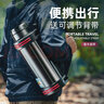 天喜（TIANXI） 保溫壺杯大容量戶(hù)不銹鋼水瓶保溫瓶家用熱水瓶暖水瓶戶(hù)外壺 騎士黑 2000ml 曬單實(shí)拍圖