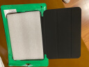 毕亚兹 适用ipad mini6保护套 2021苹果平板电脑迷你6保护壳 8.3英寸超薄防摔防弯三折支架 Pb266-金刚黑 实拍图