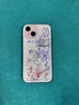 圣圖朗 鉆石流沙木棉花適用iPhone15proMax蘋果14plus手機殼輕奢花朵11全包鏡頭13透明女款12防摔保護套 鉆石流沙透明殼-【粉色木棉花】（不帶鏡頭膜） iPhone 15 曬單實拍圖