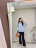 MK女包輕奢包包女包時(shí)尚水桶包單肩斜挎包女士手提包送女友生日禮物 餅干色 曬單實(shí)拍圖