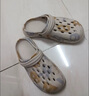 EffieGull洞洞鞋男士夏季外穿防滑踩屎感兩用拖鞋運(yùn)動(dòng)休閑開(kāi)車(chē)包頭沙灘涼鞋 卡其色 42 曬單實(shí)拍圖