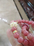 蔓笙白玉菩提根手持手串女生真品雙圈文玩菩提子佛珠盤(pán)玩粉色手鏈把件 10*9mm 曬單實(shí)拍圖