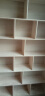 蔓斯菲尔（MSFE） 书架简约落地收纳多功能大容量省空间储物架多层置物书架柜子 实木款+15格100X24X180CM 实拍图