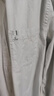 Navigare意大利小帆船男士長袖襯衫吸濕透氣休閑襯衣1313074503 灰 M/39  曬單實拍圖