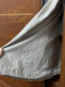 UR夏季新款女装优雅气质捏褶修身棉麻薄连衣裙UWL832111 米白 S 晒单实拍图