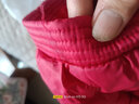 啄木鳥短款棉服女23年新款時(shí)尚立領(lǐng)棉衣百塔保暖冬裝顯瘦外套棉襖 紅色 XL 115-130 曬單實(shí)拍圖