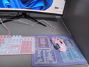 摩加（Mojia）蘋果Mac鼠標墊小號快捷鍵護手腕桌面手托墊筆記本電腦鍵盤墊定制 LC-1072【桃花來 賺錢快】 250x300mm4毫米 曬單實拍圖