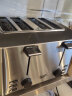 Tenfly多士炉烤面包机不锈钢多片吐司机家用台式烤面包机商用多片多士炉 家商两用 加宽4片面包槽 含实用2件套 实拍图