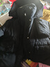 百圖betu女裝冬季新款羽絨服連帽大口袋白鴨絨羽絨外套女2410T23 黑色 M 曬單實(shí)拍圖