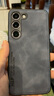 HotFire 適用三星s23手機(jī)殼 SAMSUNG Galaxy S23保護(hù)套 升級(jí)膚感羊巴皮磨砂鏡頭全包男款女硅膠-珊瑚藍(lán) 曬單實(shí)拍圖