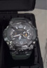 CASIO卡西歐大泥王二代 GSHOCK紅焱限定裂谷光能電波學(xué)生手表 GWG-2000 GWG-100GB-1黑金小泥光能電波 曬單實(shí)拍圖